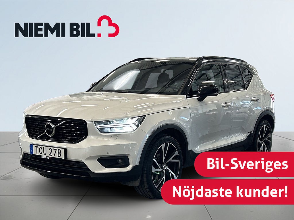 Volvo XC40 T3 Geartronic R-Design S&V-hjul/Kamera/Carplay/Keyless