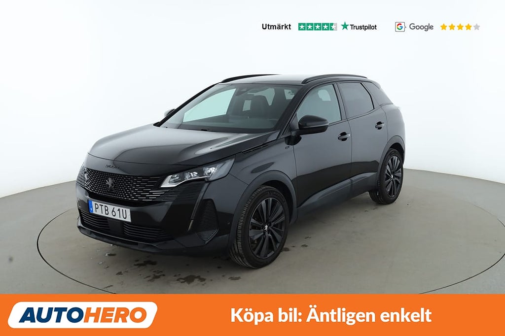Peugeot 3008 1.2 PureTech GT / GPS, Dragkrok, CarPlay