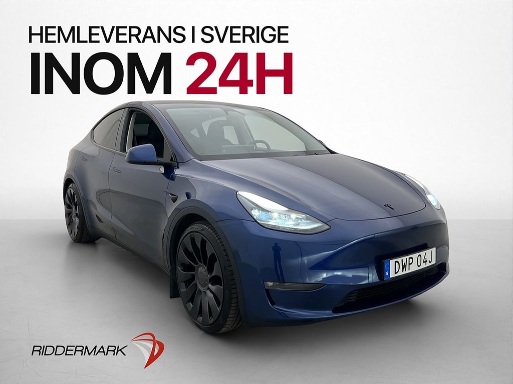 Tesla Model Y Performance Autopilot Värmepump Dragkrok
