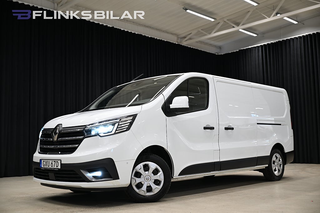 Renault trafic 150HK L2 Automat|Dubbeldörr|LED|Drag|Värmare|GPS|Kamera