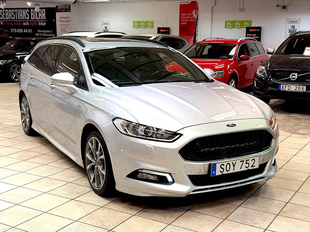 Ford Mondeo Kombi 2.0 TDCi Powershift ST-Line Drag 180Hk