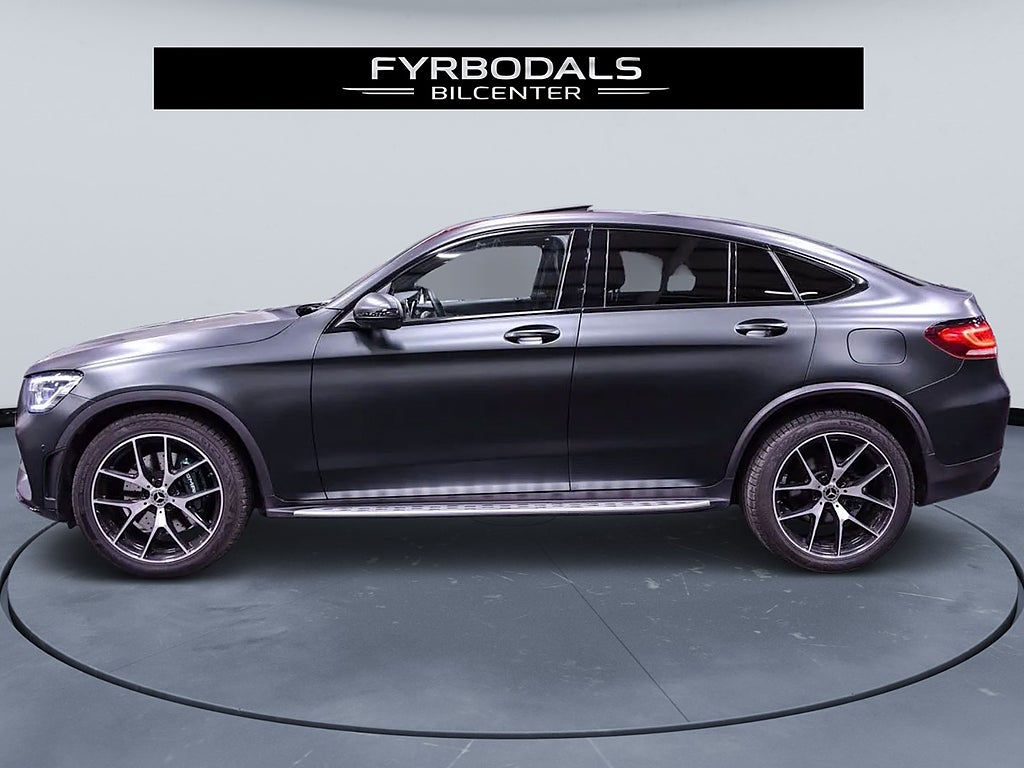Mercedes-Benz GLC 300 d 300d 245hk 4MATIC Coupe AMG Svensksåld 2020, bild 7