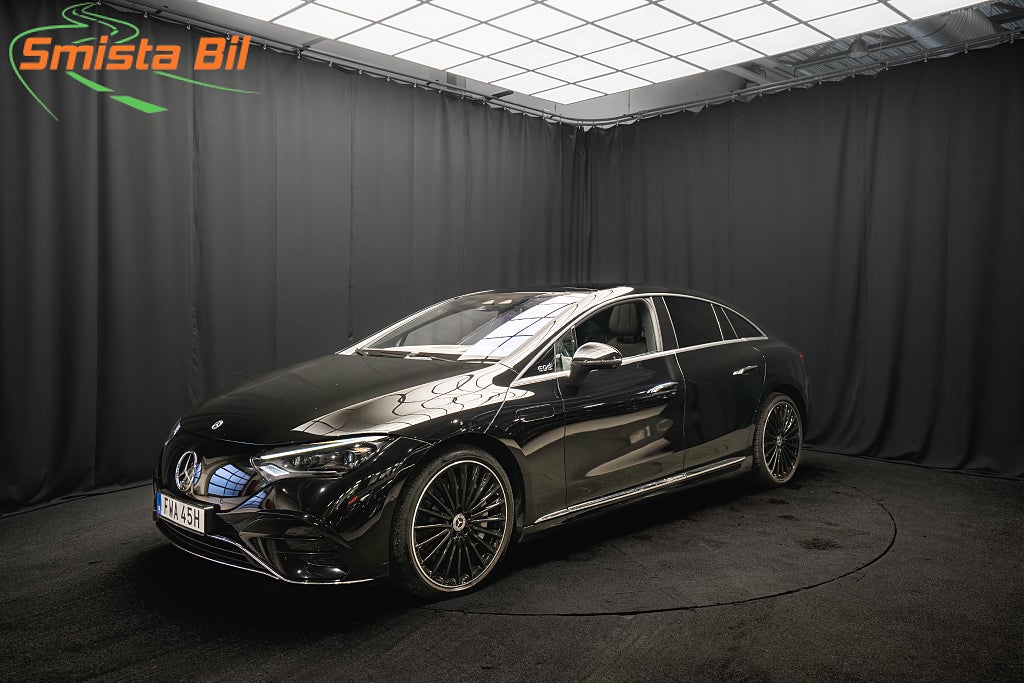 Mercedes-Benz EQE 350+ AMG LUFT PANO 21' BURMESTER HUD 360° LÄDER 1-ÄGARE