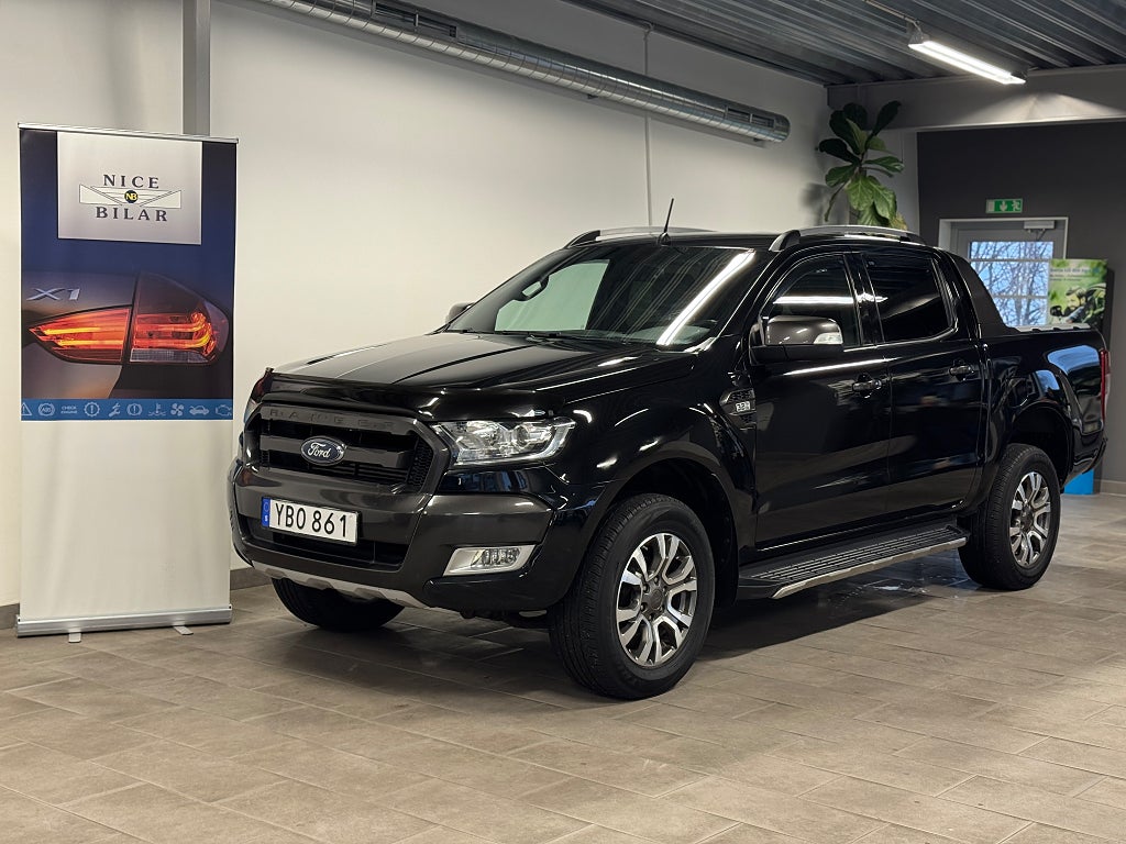 Ford ranger Wildtrak Dubbelhytt 3.2 4x4 Kamera D-Värm 0:-Kontant