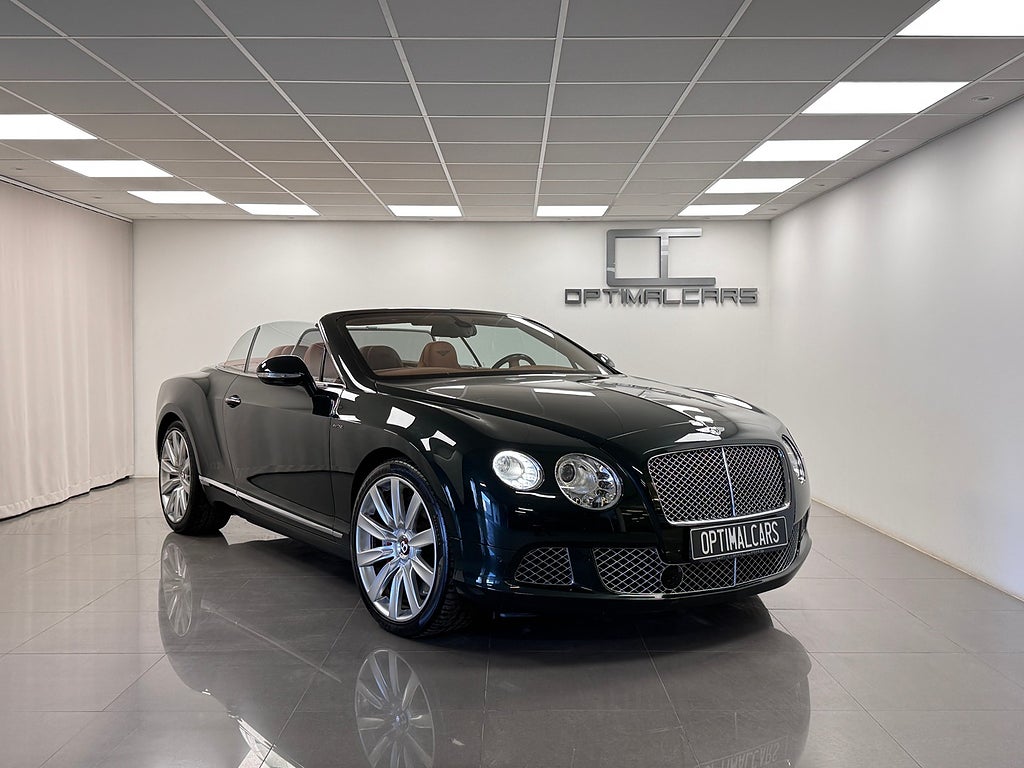 Bentley Continental GT Convertible 6.0 W12 British-Green 575HK
