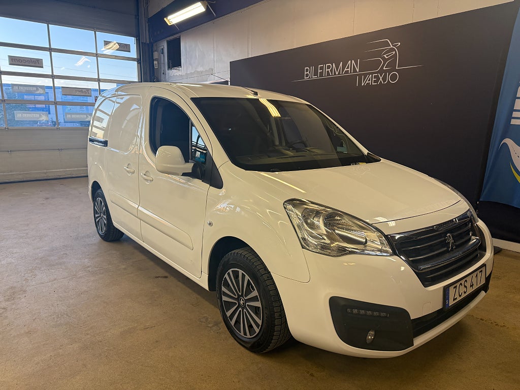 Peugeot Partner 1.6 BlueHDi Euro 6 *Automat, 3-Sits*