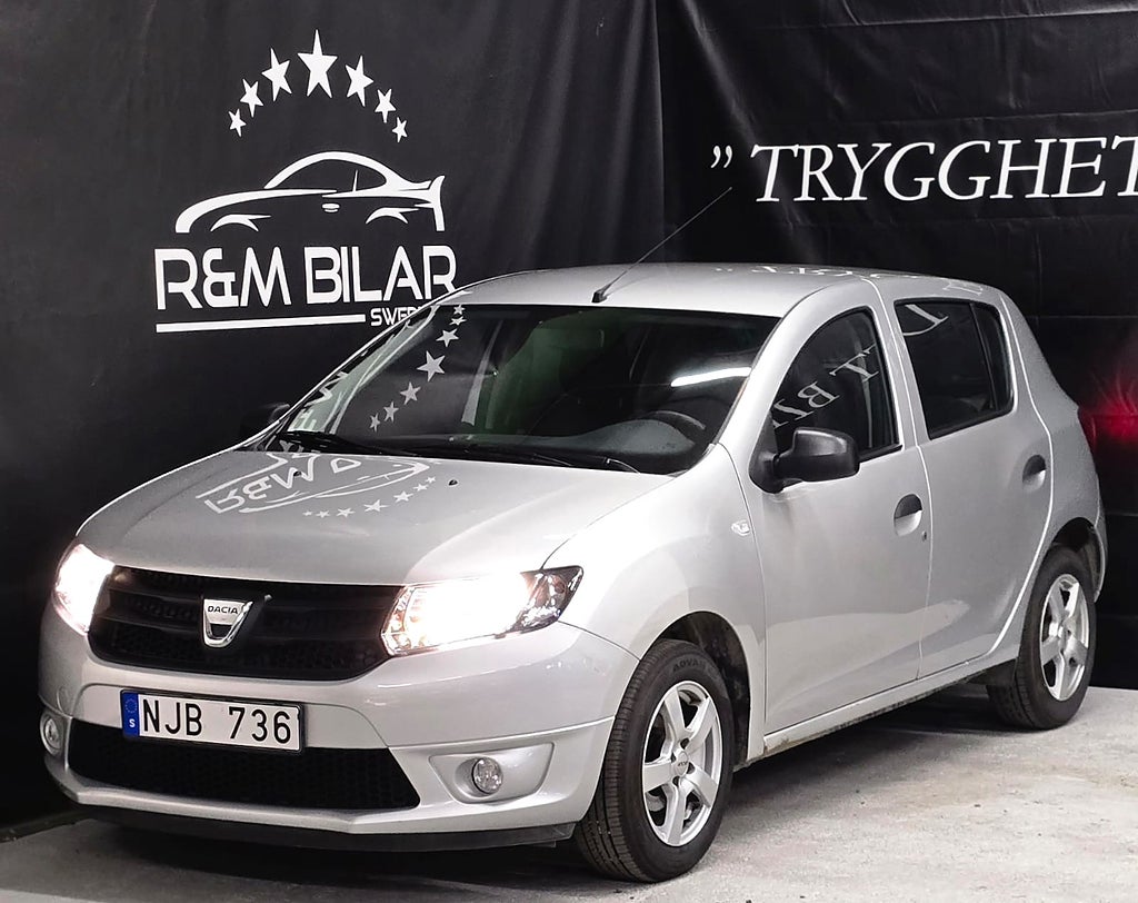 Dacia Sandero 1-ägare, Navi, Blå-tand, Drag, Ny Serv/Bes!!!