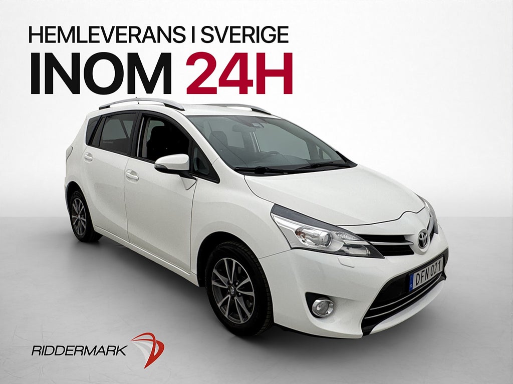 Toyota Verso 1.8 147hk 7 Sits Kamera Dragkrok Lane Assist