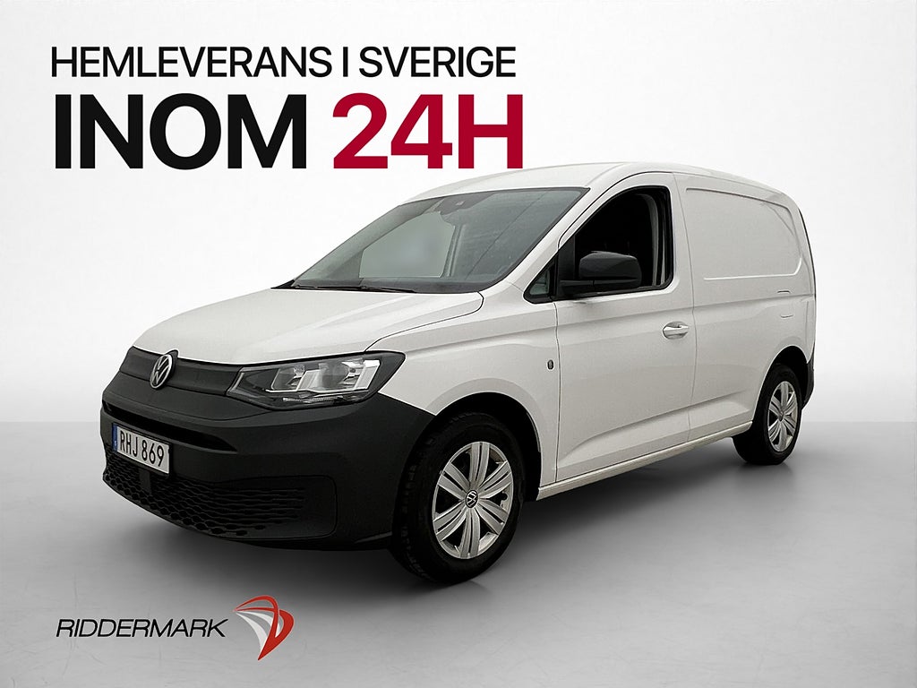 Volkswagen Caddy Cargo Värmare PDC Drag V-Inre CARPLAY MOMS