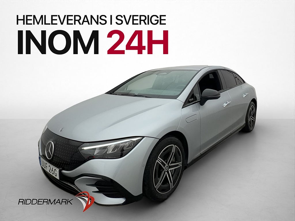 Mercedes-Benz EQE 350 4M AMG Line MOMS Drag Kamera Värmepump