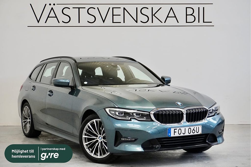 BMW 320 d Touring Sport Line Värmare/Drag/Hifi/V-hjul