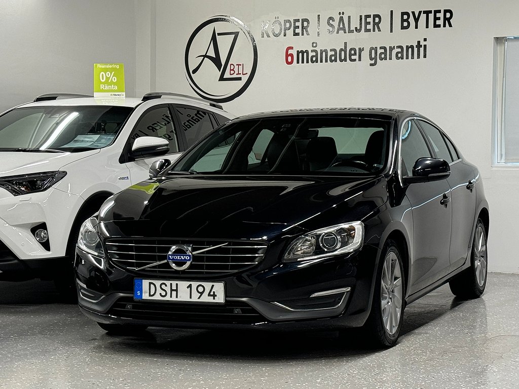 Volvo S60 D4 Geartronic Summum Euro 6 DRAG SKINNKLÄDSEL