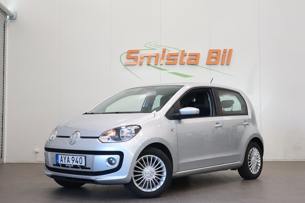 Volkswagen UP! 5-dörrar 1.0 MPI high up! 1 ÄGARE P-SENSORER 75hk