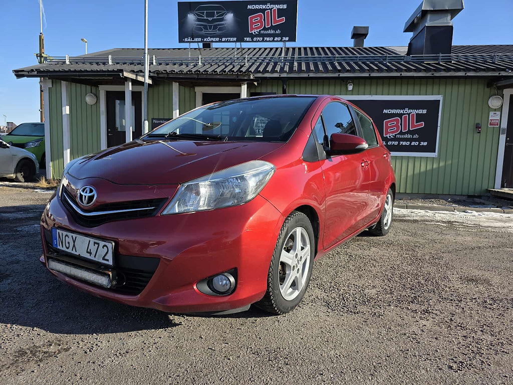 Toyota Yaris 5-dörrar 1.4 D-4D Active Euro 5