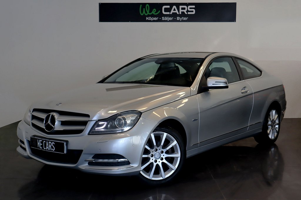 Mercedes-Benz C 180 Coupé BlueEFFICIENCY 156hk