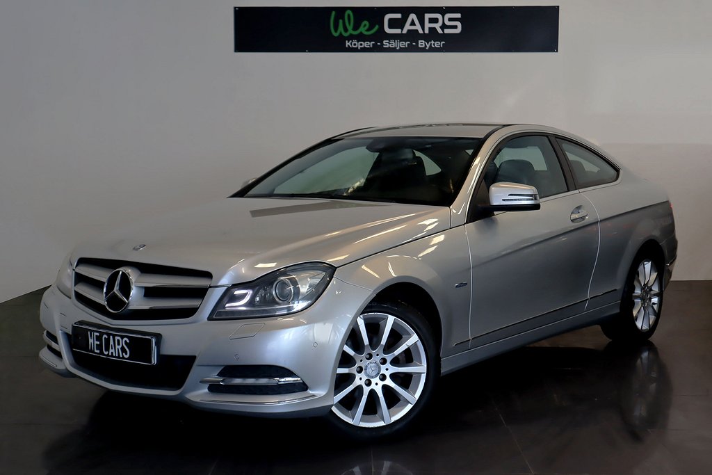 Mercedes-Benz C 180 Coupé BlueEFFICIENCY Euro 5 156hk