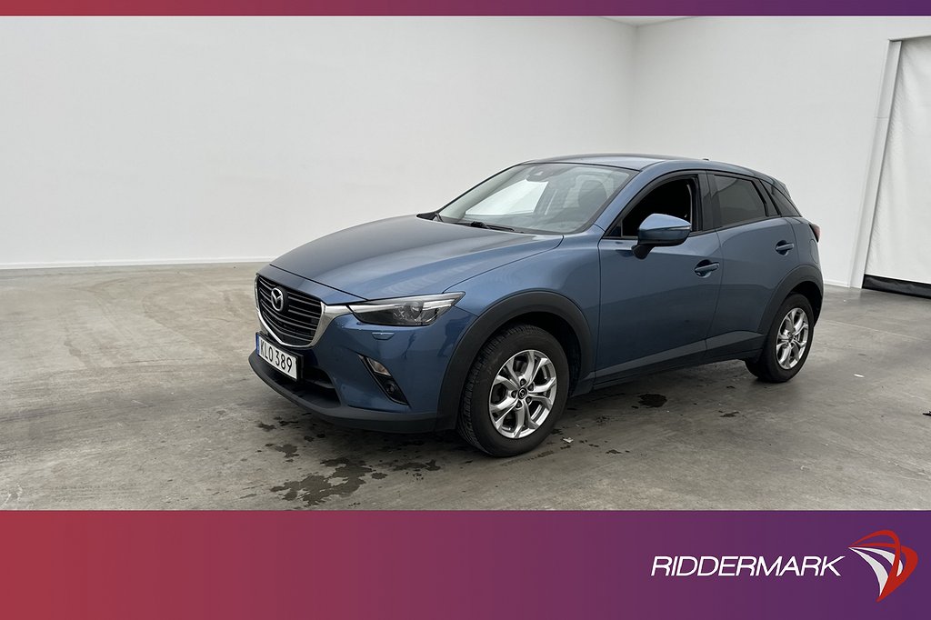 Mazda CX-3 2.0 SKYACTIV-G 121hk Core Navi Sensorer Rattvärme