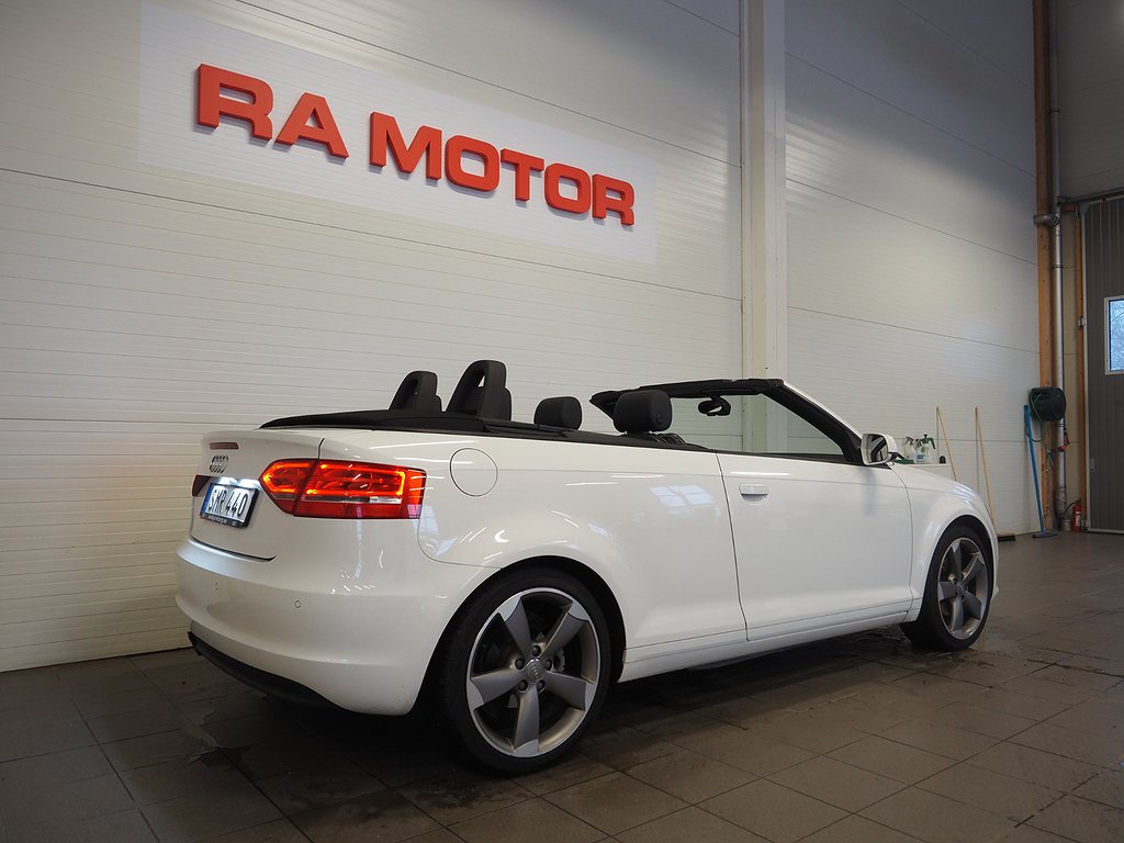 Audi A3 Cabriolet 1.8 TFSI BOSE P-Sensorer Sportstolar 18" 2011