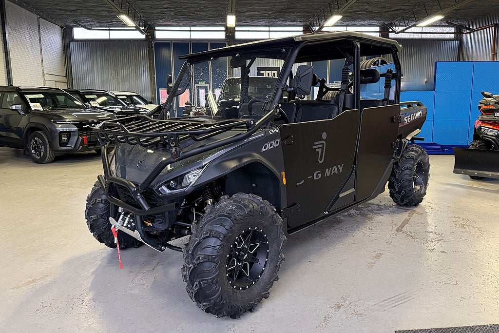 Segway UT10 Crew Premium EPS - Vinsch - 1000cc | 6 platser | Rikligt ut