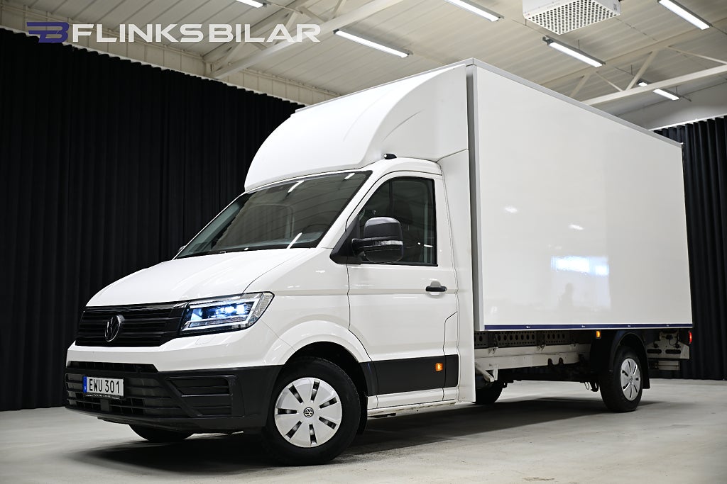 Volkswagen crafter 140HK Automat|Volymskåp|BG-Lyft|Sidodörr|Lågmil|Leasbar