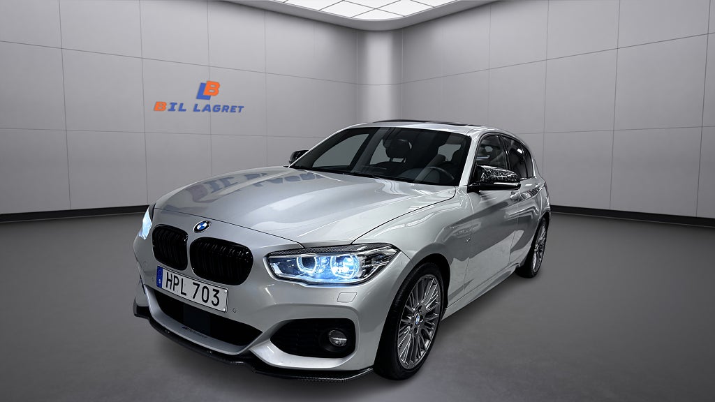 BMW 120 d 5-dörrars Steptronic M Sport/T-lucka/B-Kam/Paddlar
