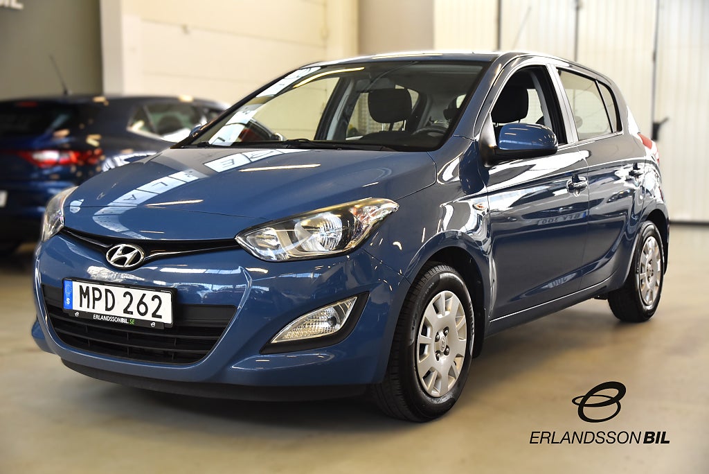 Hyundai i20 5-dörrar 1.2 Select Euro 5 NYSERVAD LÅG ÅRSSKATT