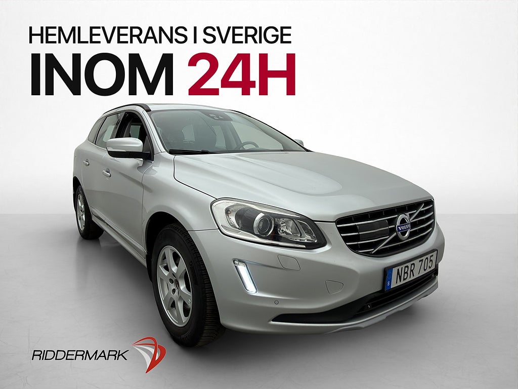Volvo XC60 D4 AWD Momentum Pano VOC Värmare Navi BLIS Drag
