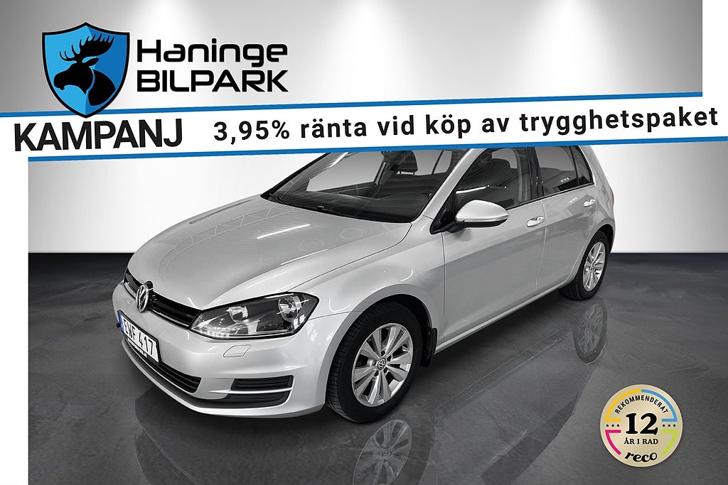 Volkswagen Golf 5-dörrar 1.2 TSI/adaptiv/Bt/SUPERDEAL 3,95%