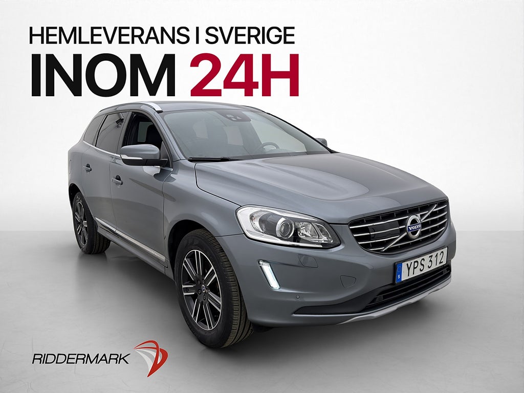 Volvo XC60 D4 190hk Classic Summum VOC Dragkrok Rattvärm