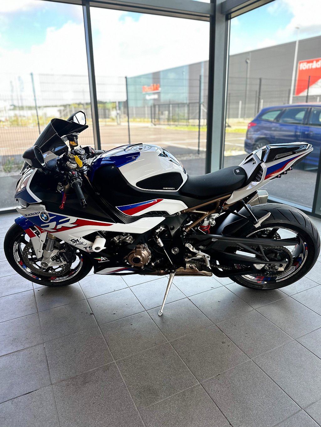 BMW Motorrad S 1000 RR TOPSKICK FRI HEMLEVERANS