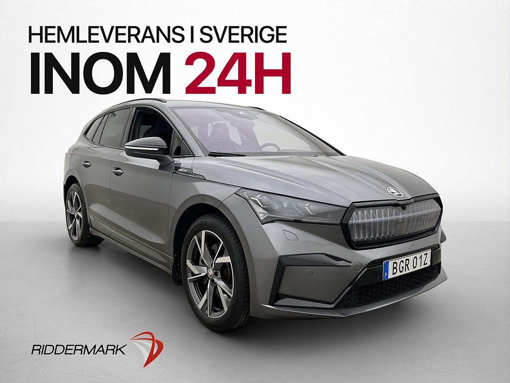 Skoda Enyaq 80x Sportline Crystal 360° P-Värm HuD Canton