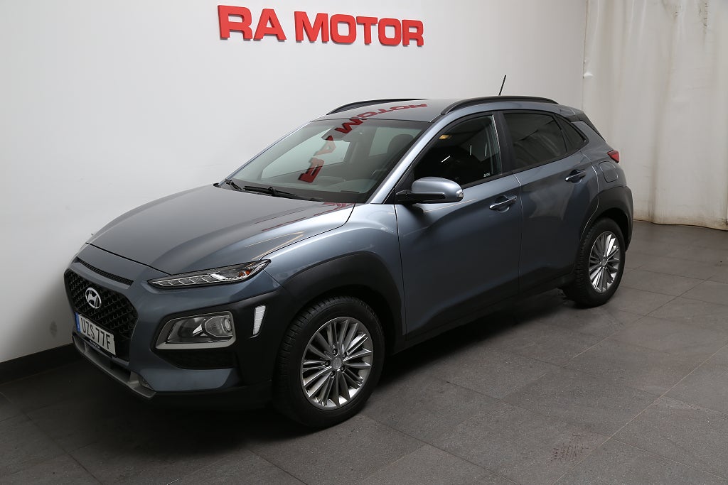 Hyundai Kona 1,6 T-GDI 177hk Trend AWD Aut Drag Bränslevärmare 2019