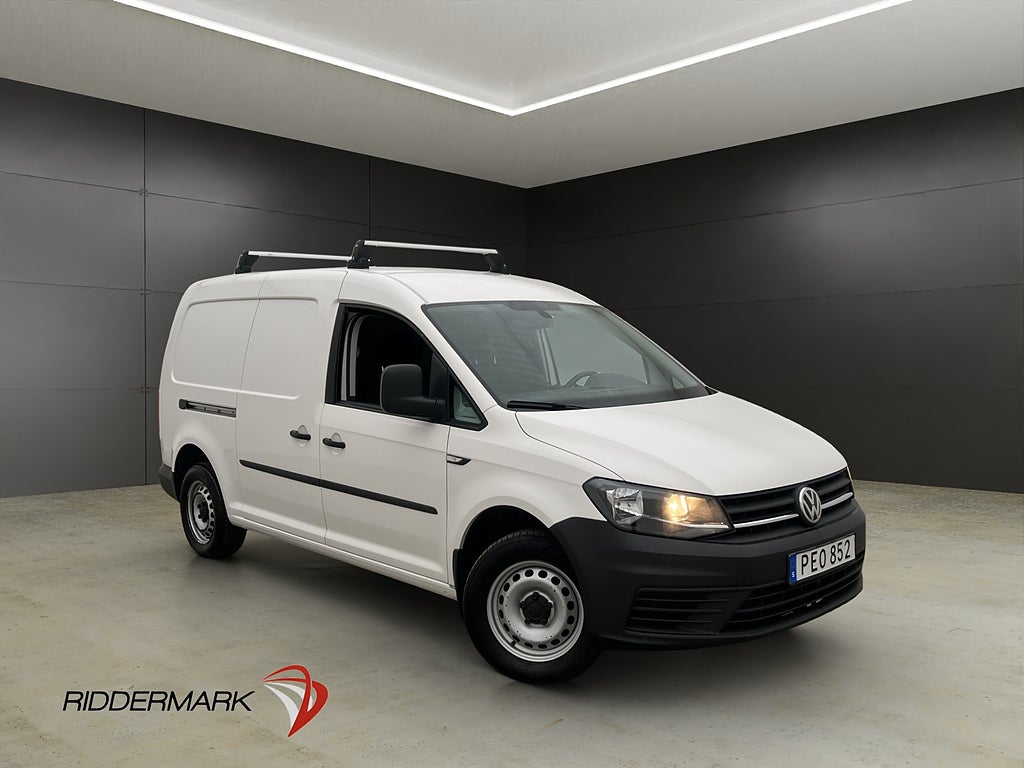 Volkswagen Caddy Maxi 2.0TDI Värmare Drag PDC V-inredd Moms