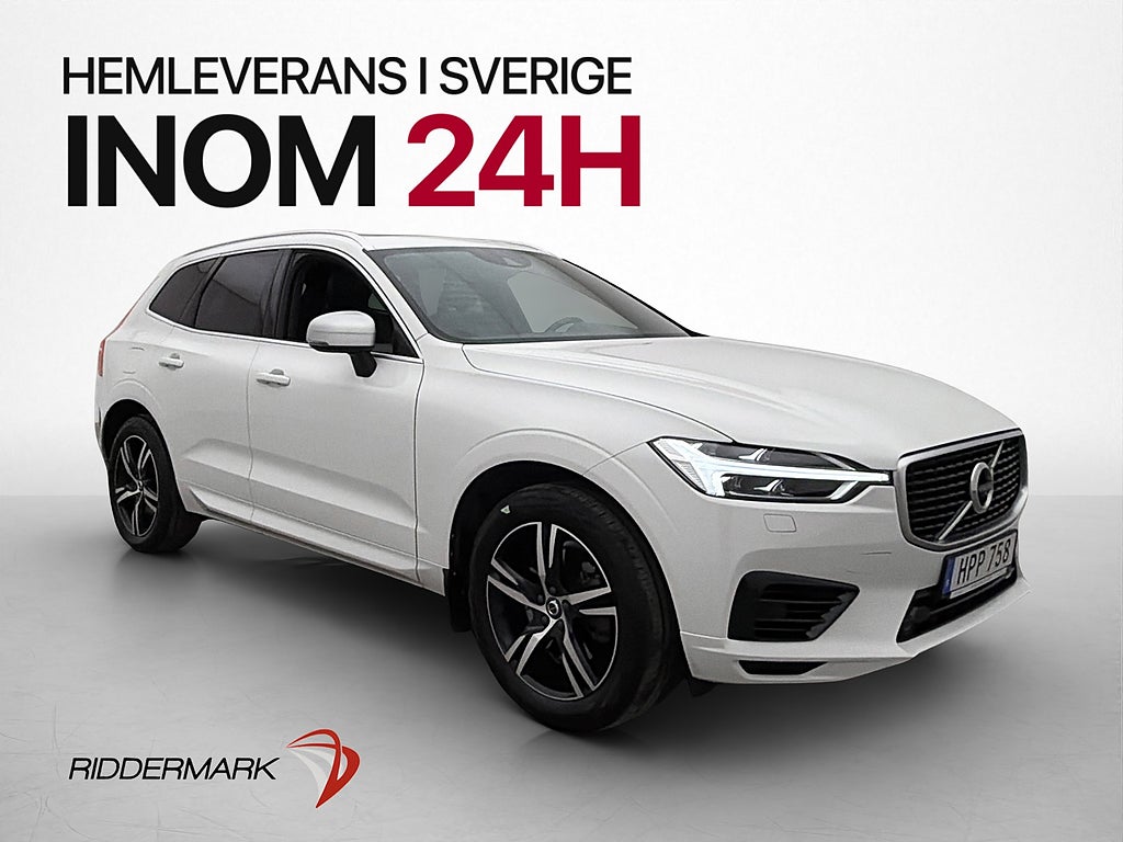 Volvo XC60 T8 TwEn AWD R-Design Pano Luft HUD Värm 360° Drag