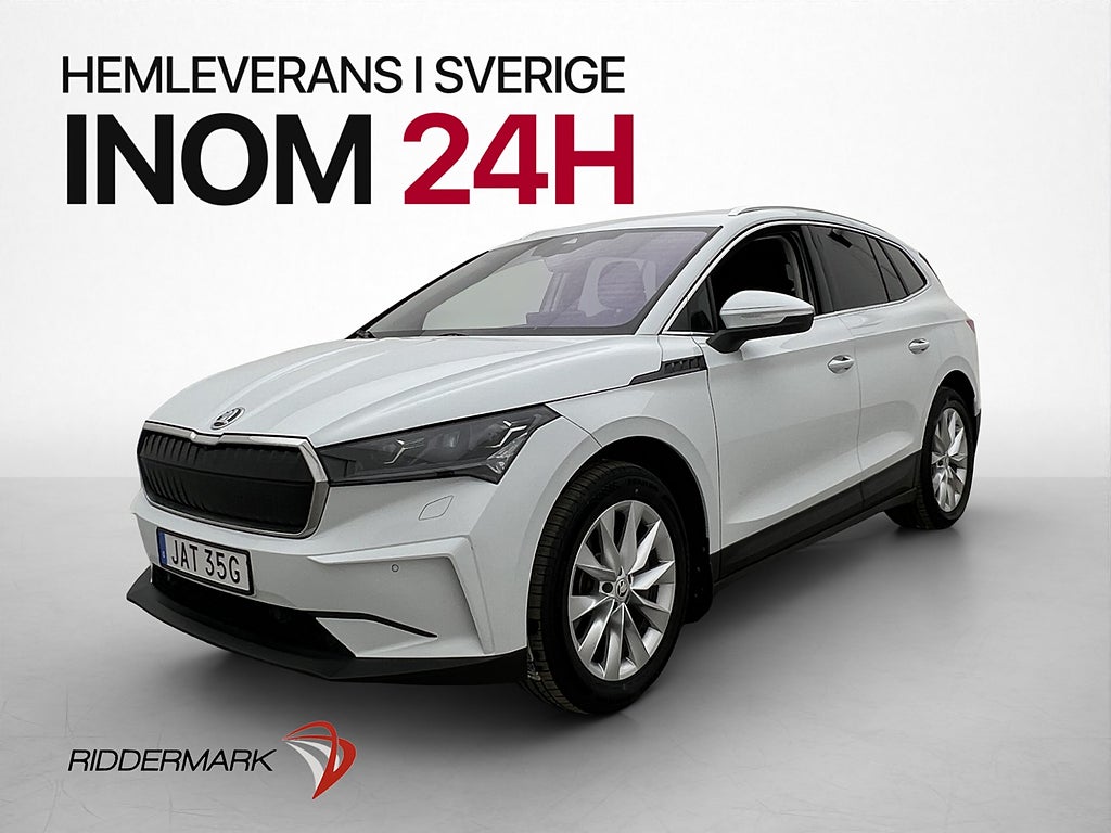 Skoda Enyaq iV 85x Värmare Dragkrok Kamera CarPlay MOMS