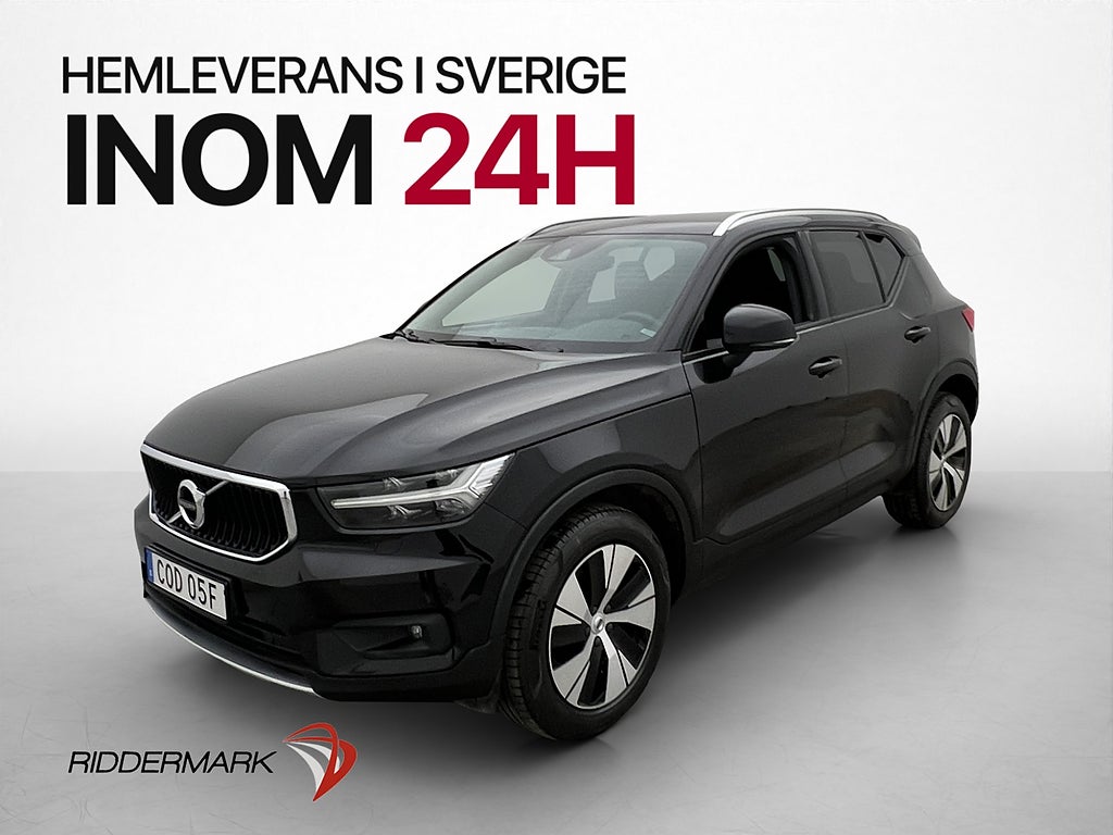Volvo XC40 T3 163hk Momentum Advanced Kamera CarPlay
