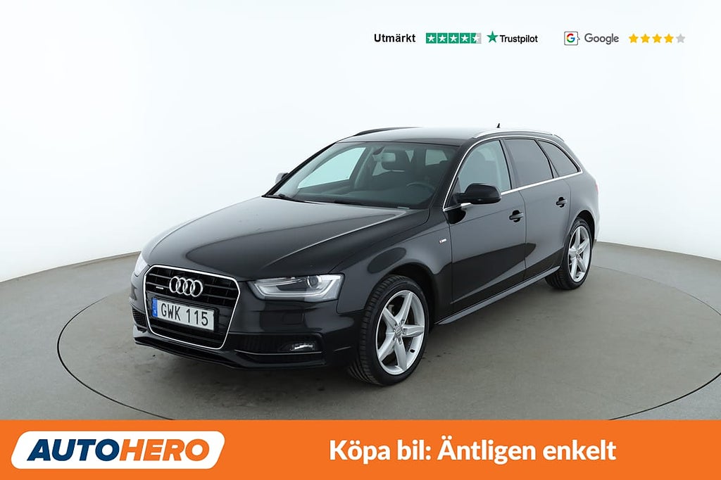 Audi A4 Avant quattro 2.0 TDI S-Line 190 hk / Drag, Navi
