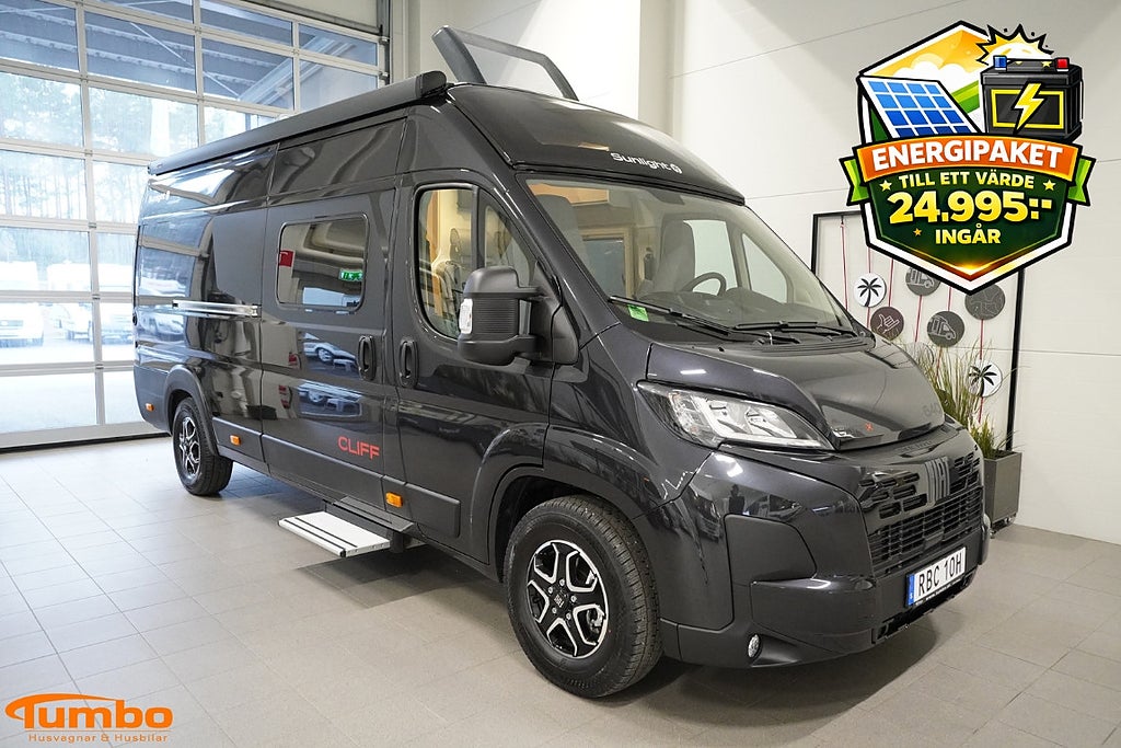 Sunlight 640X Cliff Adventure Edition Automat svart