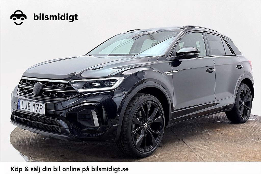 Volkswagen T-Roc 2.0 TSI 4M R-Line Black Drag Pluspkt Pano Navi Kamera Värmare