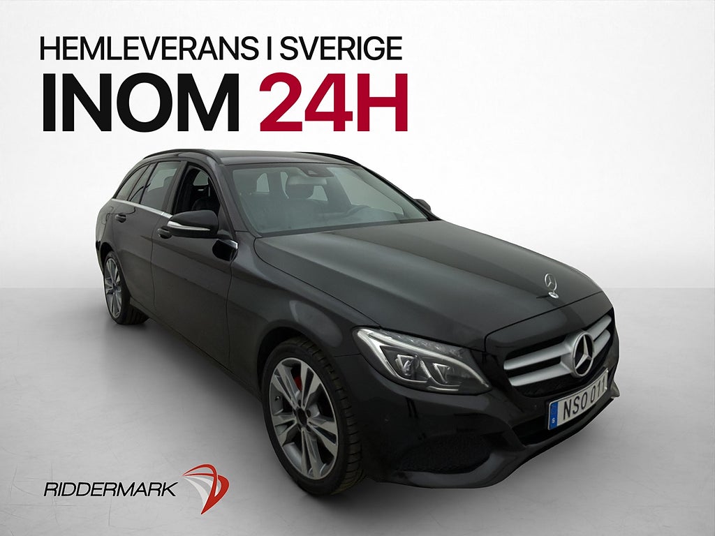 Mercedes-Benz C220 T 170hk Dragkrok Navi Farthållare AC