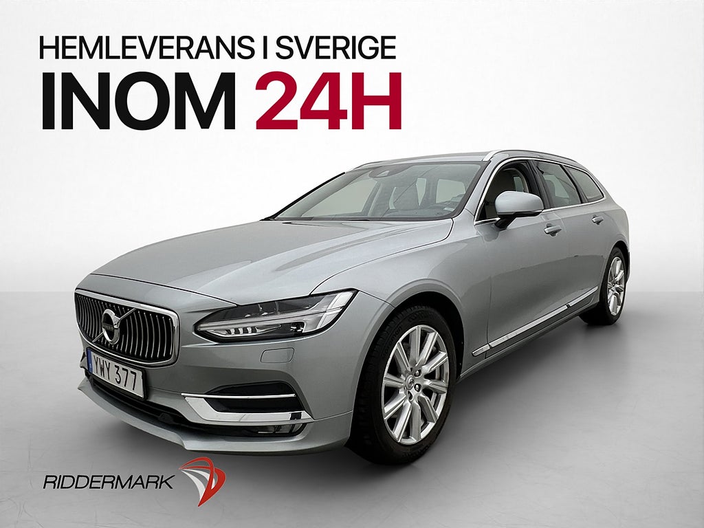 Volvo V90 D4 Inscription Läder Drag VOC Värmare BLIS 190hk