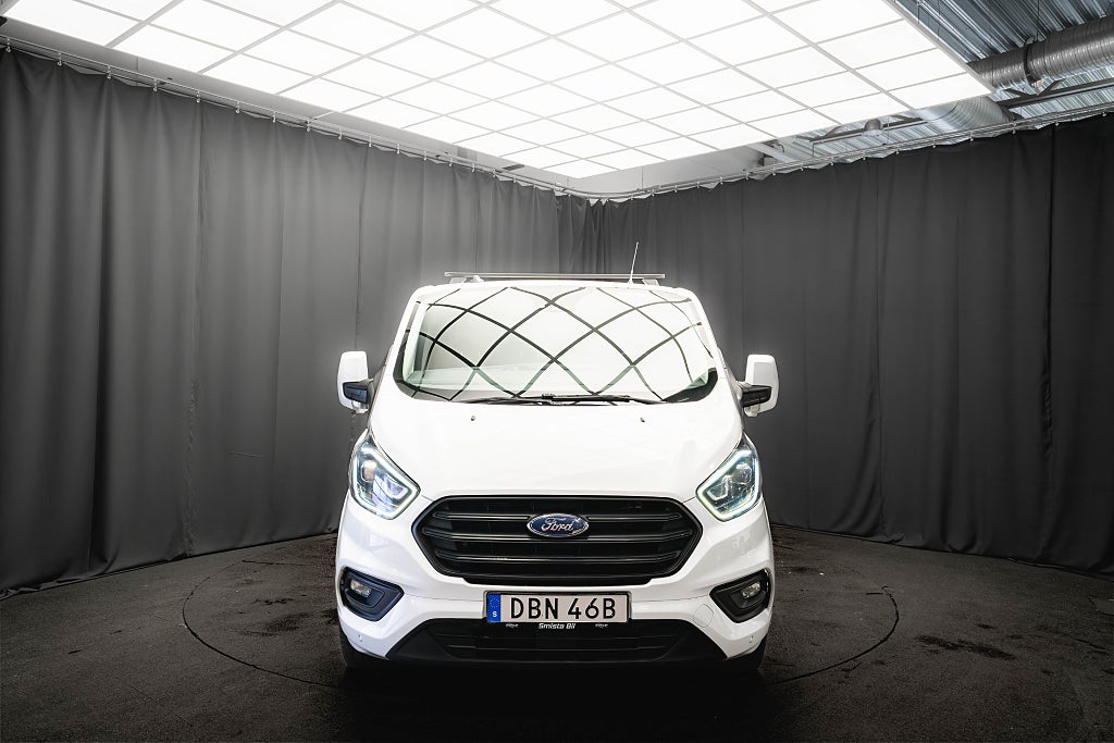Ford transit Custom 340 Crew Van LÅNG L2 6-sits D-VÄRM KAMERA MOMS