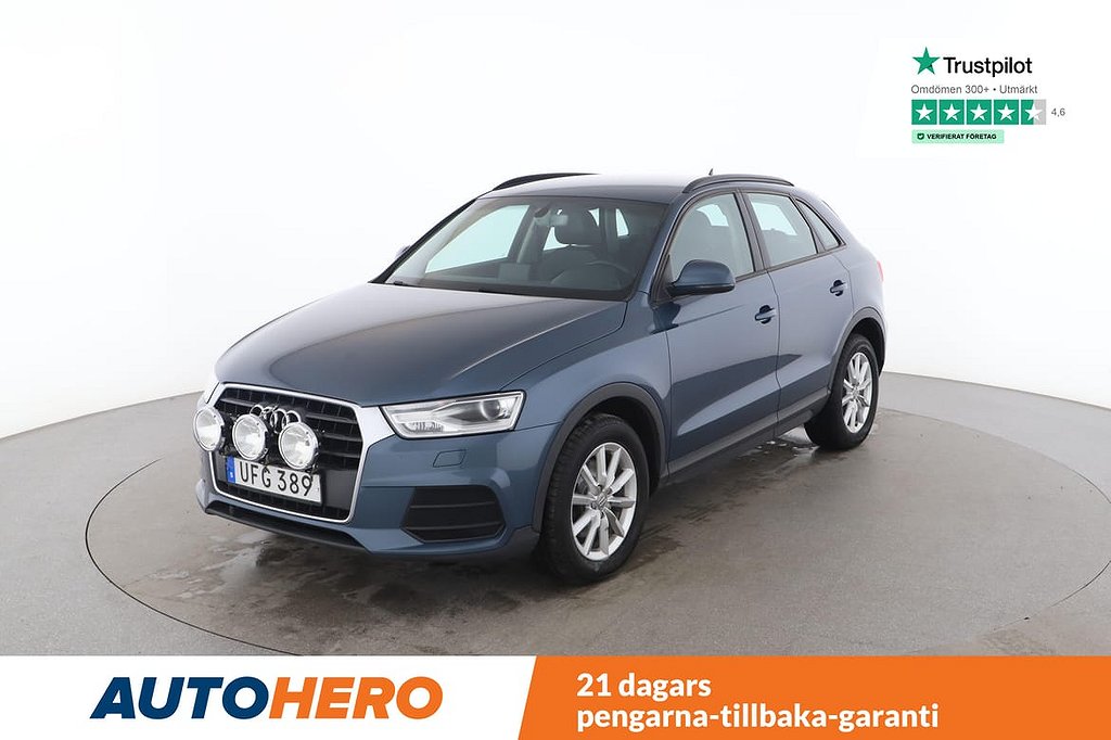 Audi Q3 Quattro S Tronic / 150 HK / Dragkrok, PDC-bak m.m