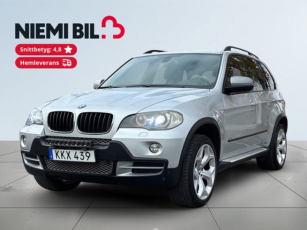 BMW X5 AWD Sport line Drag/Pano/SoV-Däck/HuD/Rattvärm/Kamera