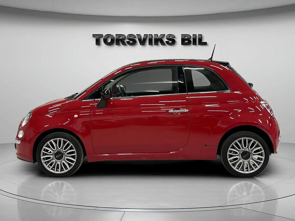 Fiat 500 1.2 8V Lounge Skinn Panorama HELGKAMPANJ - miniatyr 3