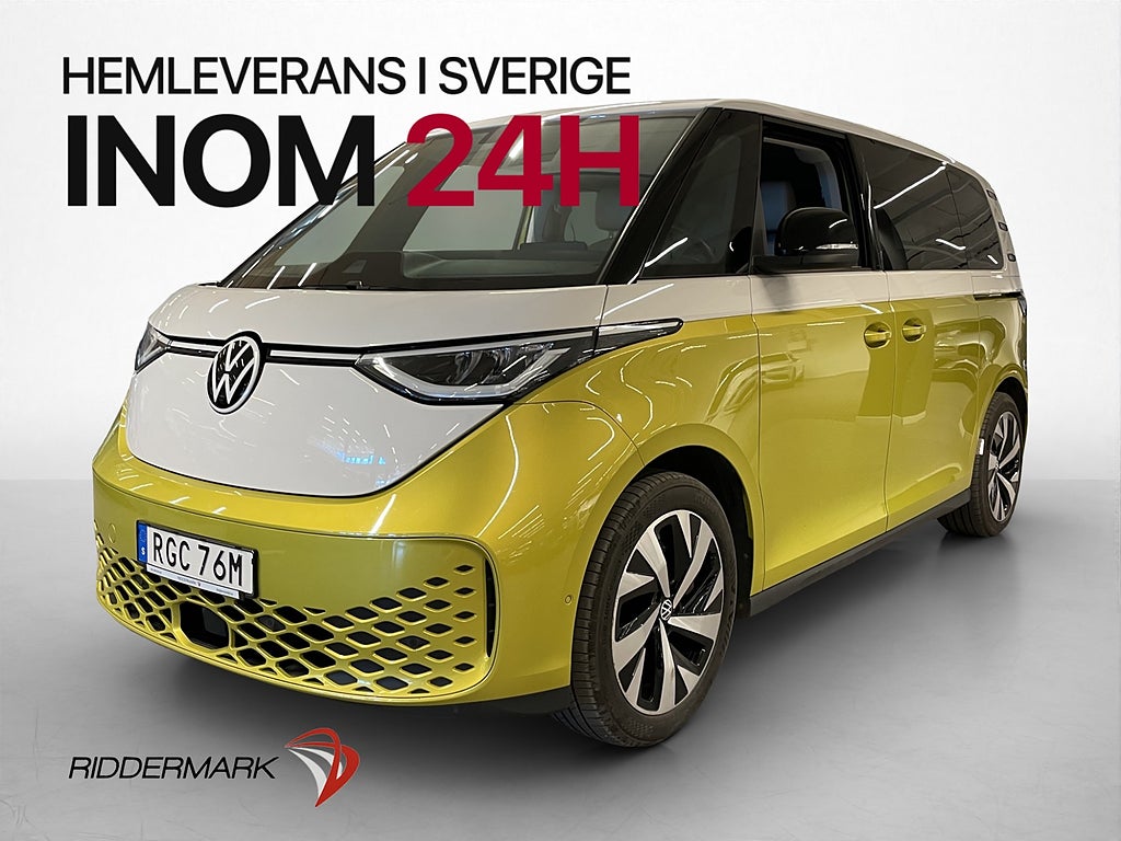 Volkswagen ID. Buzz 82 kWh 204hk Kamera CarPlay MOMS