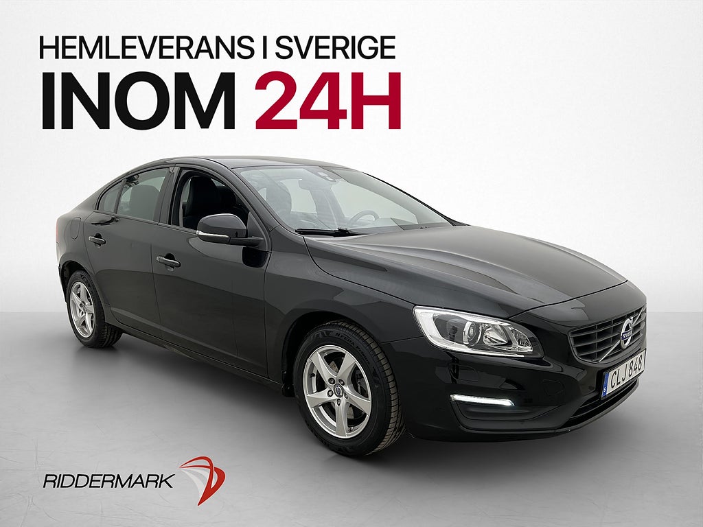Volvo S60 T3 Classic Kinetic VOC Värmare Rattvärme Bluetooth