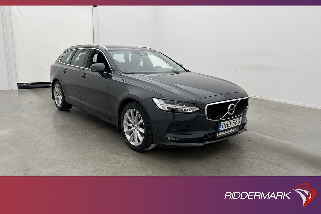 Volvo V90 D5 235hk AWD Momentum Värmare Skinn Kamera VOC