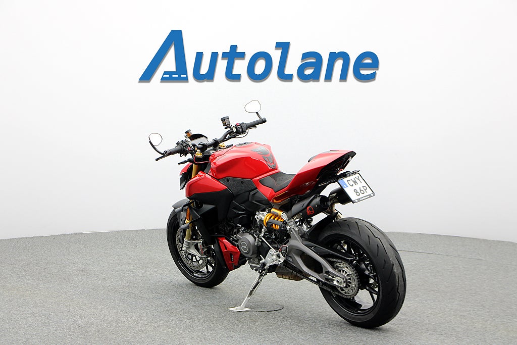 Ducati Streetfighter V2 S* Öhlins Brembo pro-Race ljuddämpare