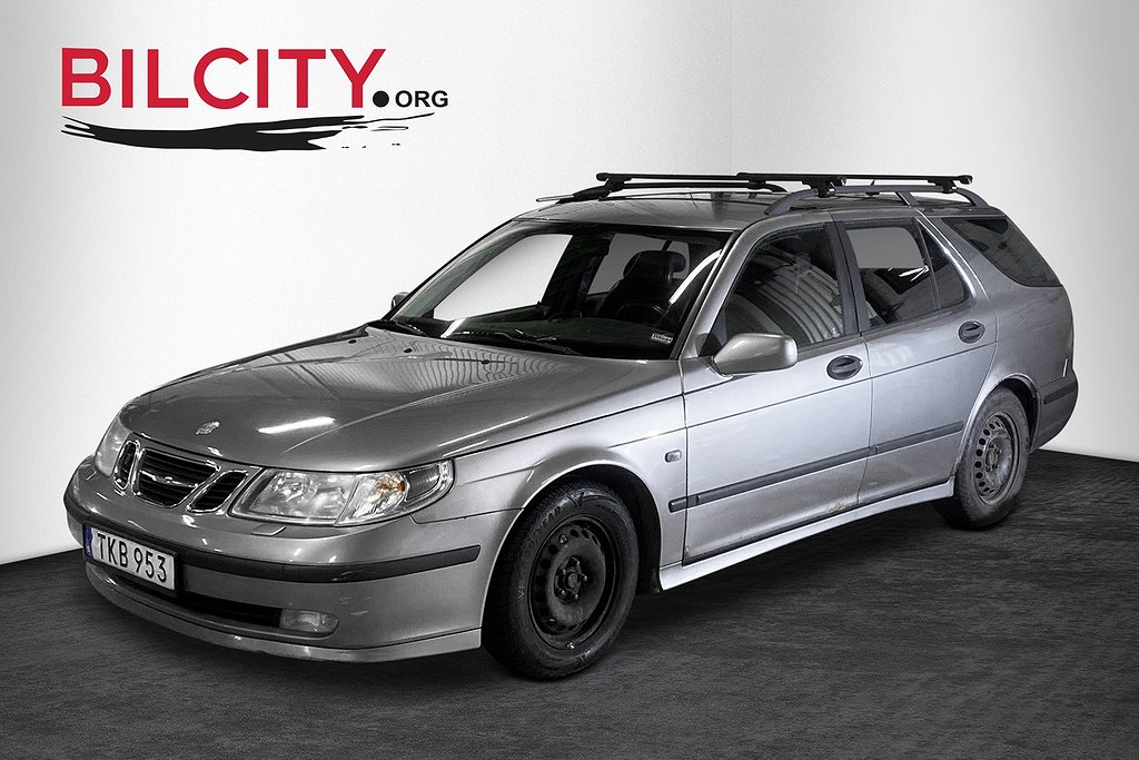 Saab 9-5 SportCombi 2.3 T Vector Aut Dragkrok